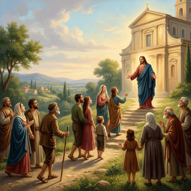Believers welcomed as sons through Jesus Christ