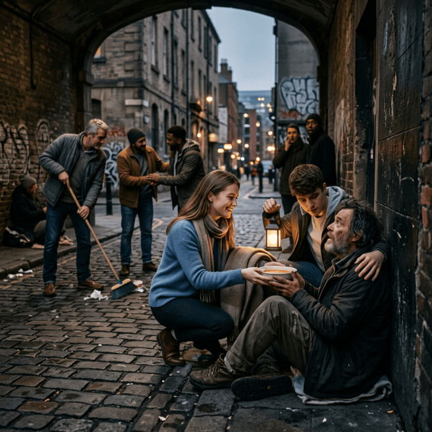 Believers overcoming evil through goodness
